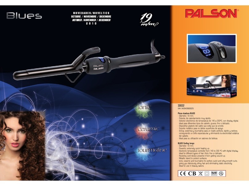 PALSON BLUES - Manuel utilisateur