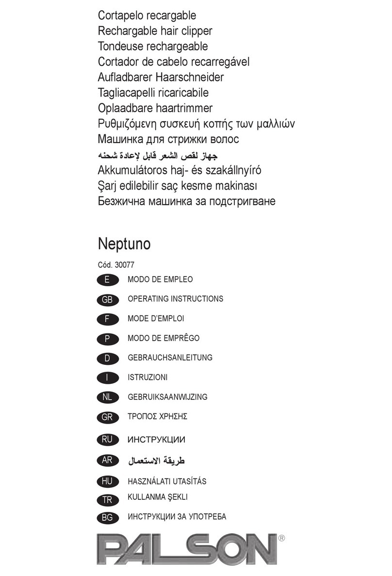PALSON NEPTUNO Manuel utilisateur
