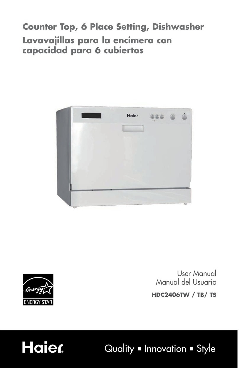 Haier HDC2406TW Manuel utilisateur