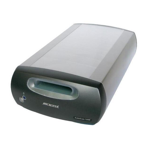 Microtek ArtixScan 120tf Manuel utilisateur