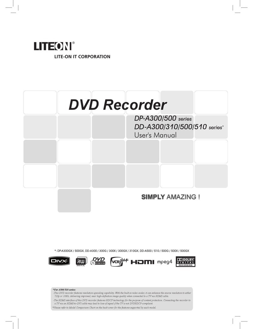 LiteOn DD-A300G Manuel utilisateur