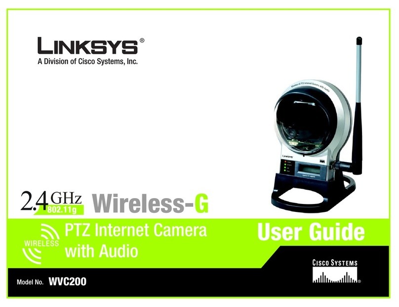 Linksys WVC200 - Wireless-G PTZ Internet Camera Manuel utilisateur