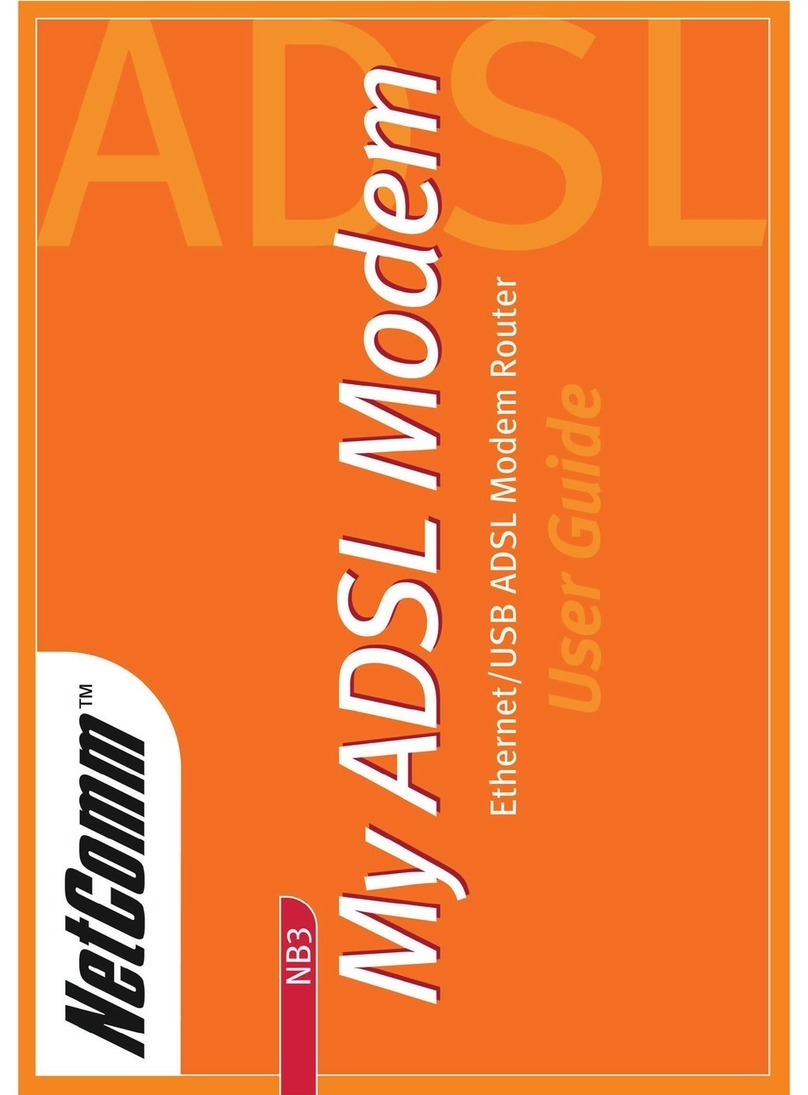 NetComm NB3 Manuel utilisateur NetComm NB3 Manuel utilisateur