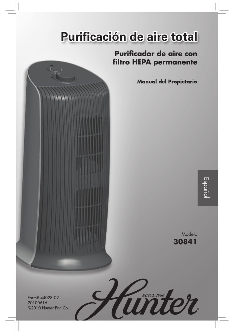 Hunter 30841 Manuel utilisateur