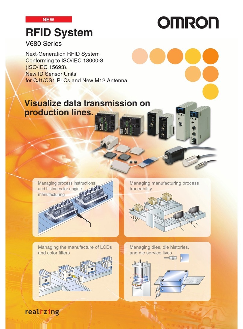 Omron V680 -  2 Manuel utilisateur