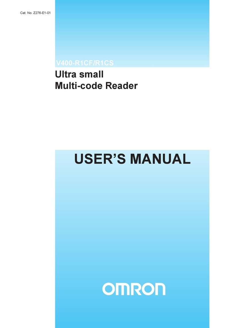 Omron V400-R1CF Manuel utilisateur