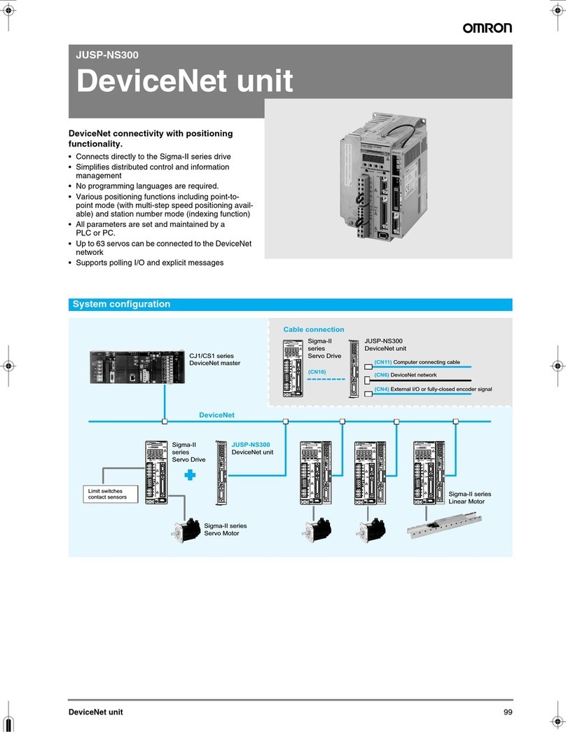 Omron JUSP-NS300 Manuel utilisateur