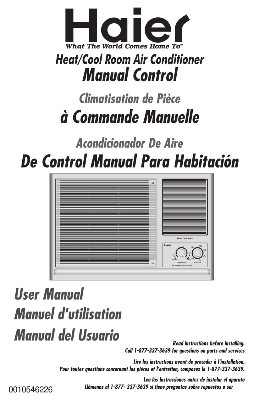 Haier HWS06XCA Manuel utilisateur Haier HWS06XCA Manuel utilisateur