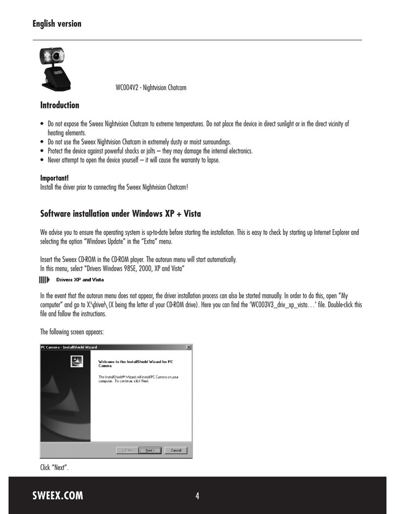 SWEEX WC004V3 - QUICK_START_GUIDE Manuel utilisateur