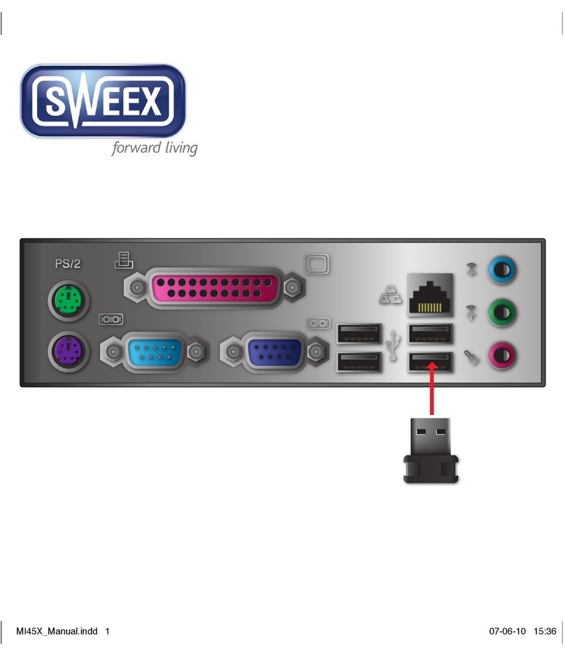 SWEEX MI459 Manuel utilisateur