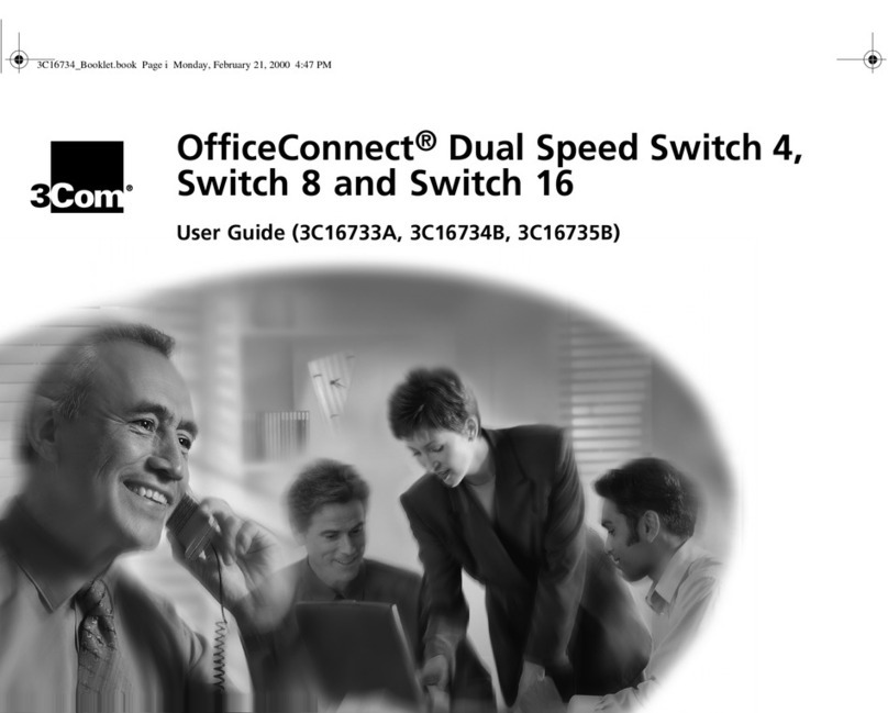 3Com OfficeConnect 3C16733A Manuel utilisateur