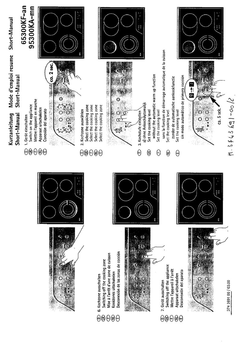 JUNO JCK 640E Manuel utilisateur
