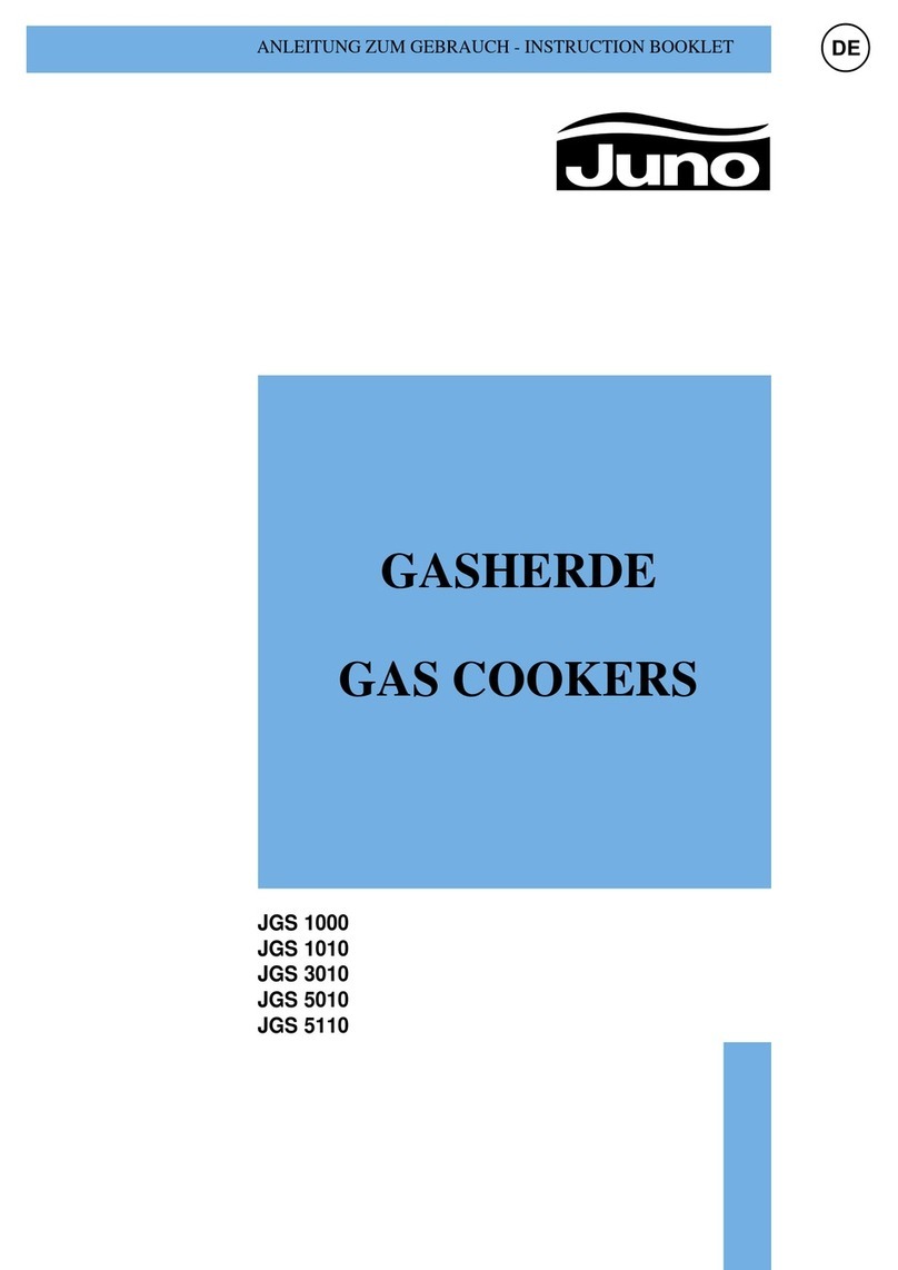 JUNO JGS 1000 Manuel utilisateur