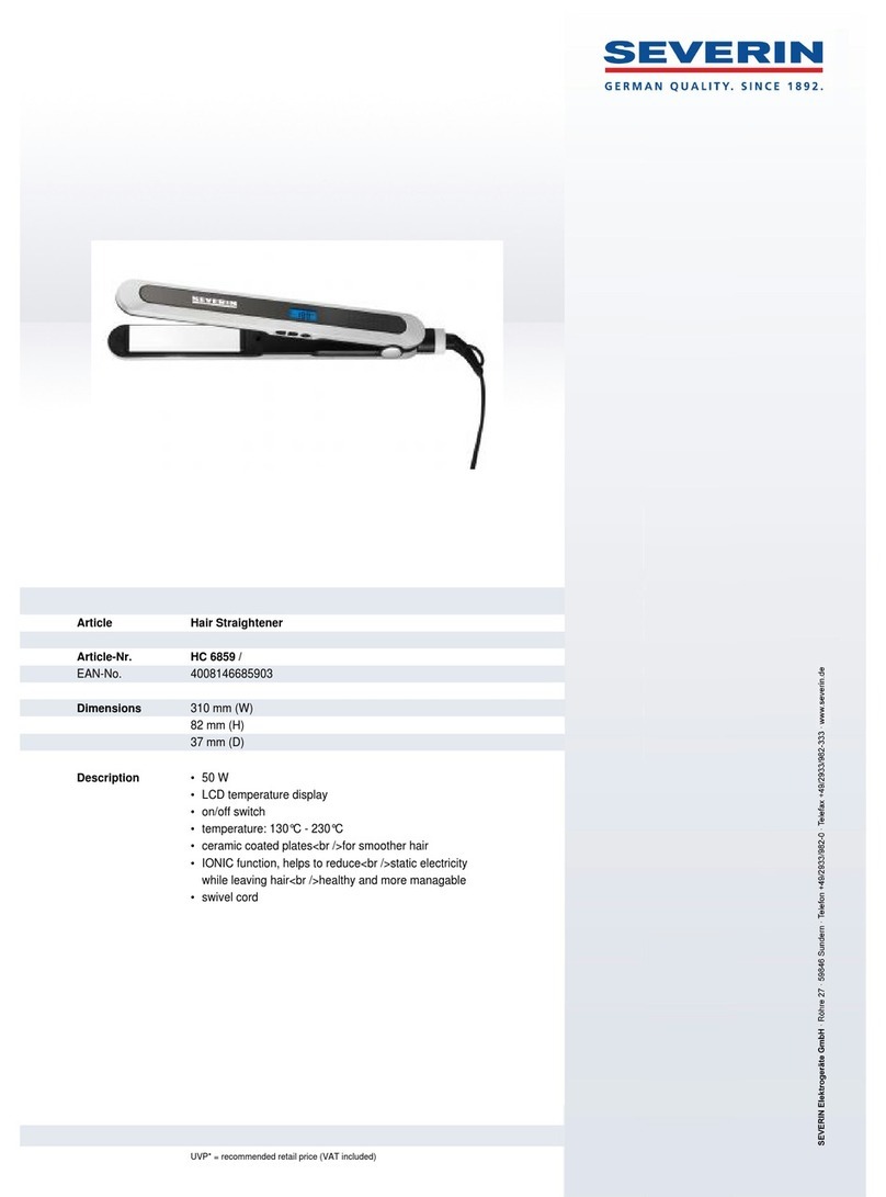 SEVERIN HC 6859 Guide de l'utilisateur