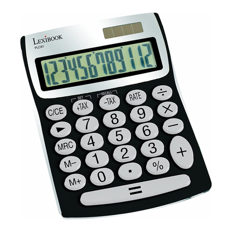 LEXIBOOK PLC61 Manuel utilisateur