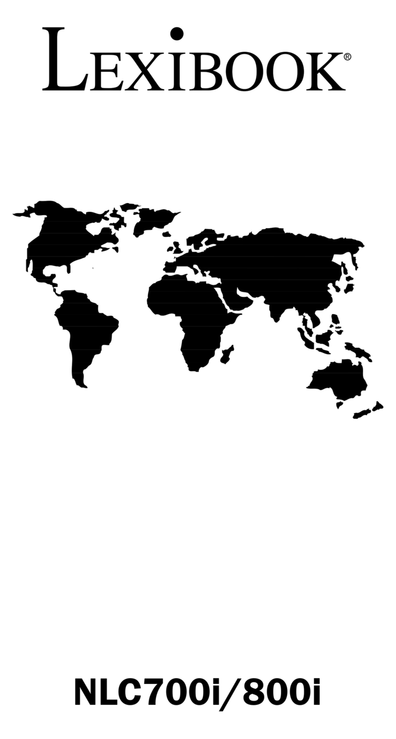 LEXIBOOK NCL700 Manuel utilisateur