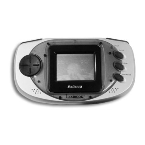 LEXIBOOK JG1020 Manuel utilisateur