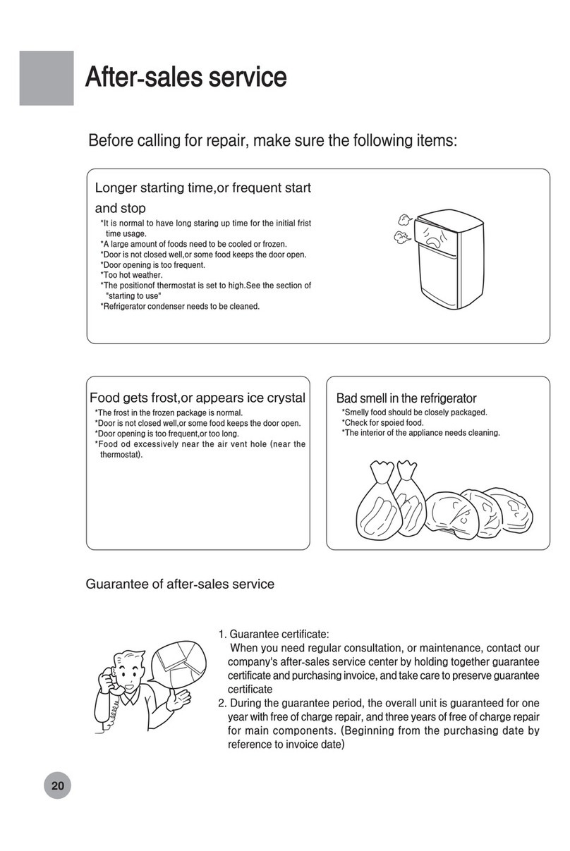 Haier CF426H Manuel utilisateur Haier CF426H Manuel utilisateur
