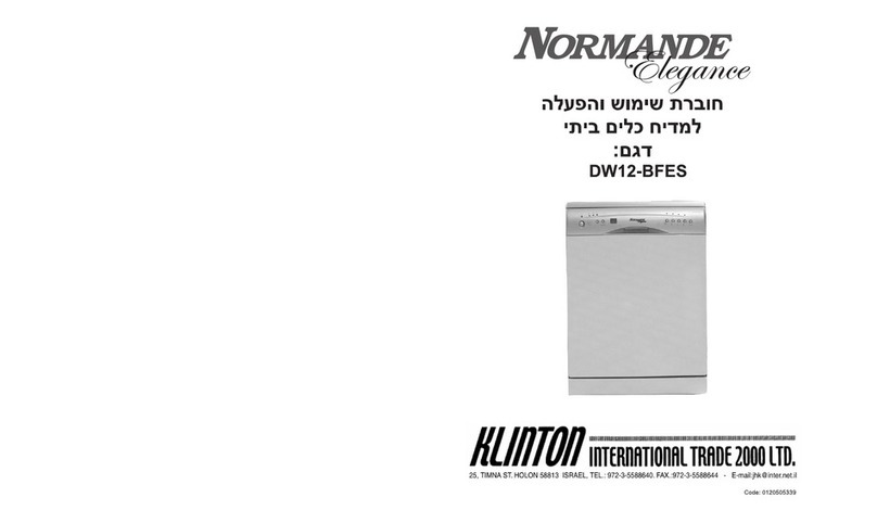 Haier DW12-BFES Manuel utilisateur