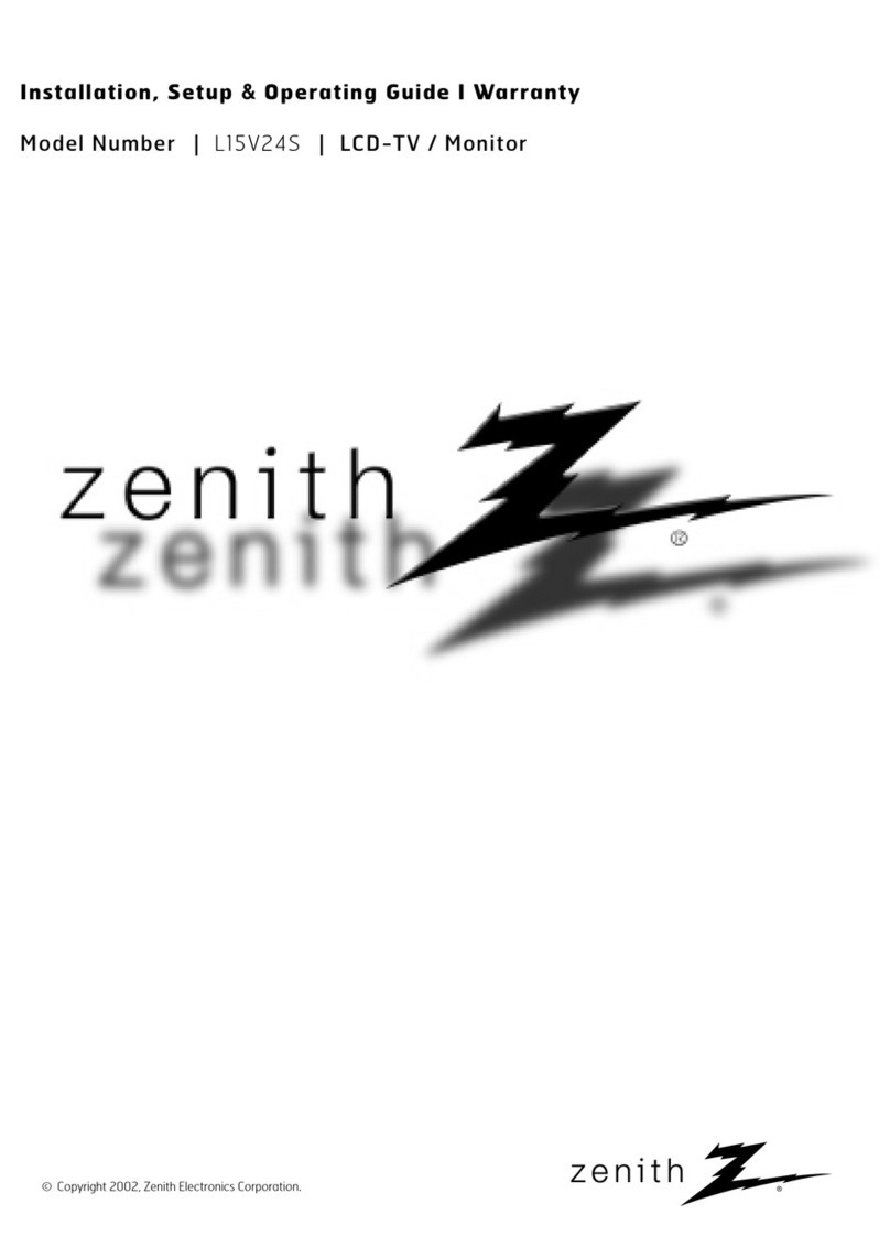 Zenith L15V24S Manuel