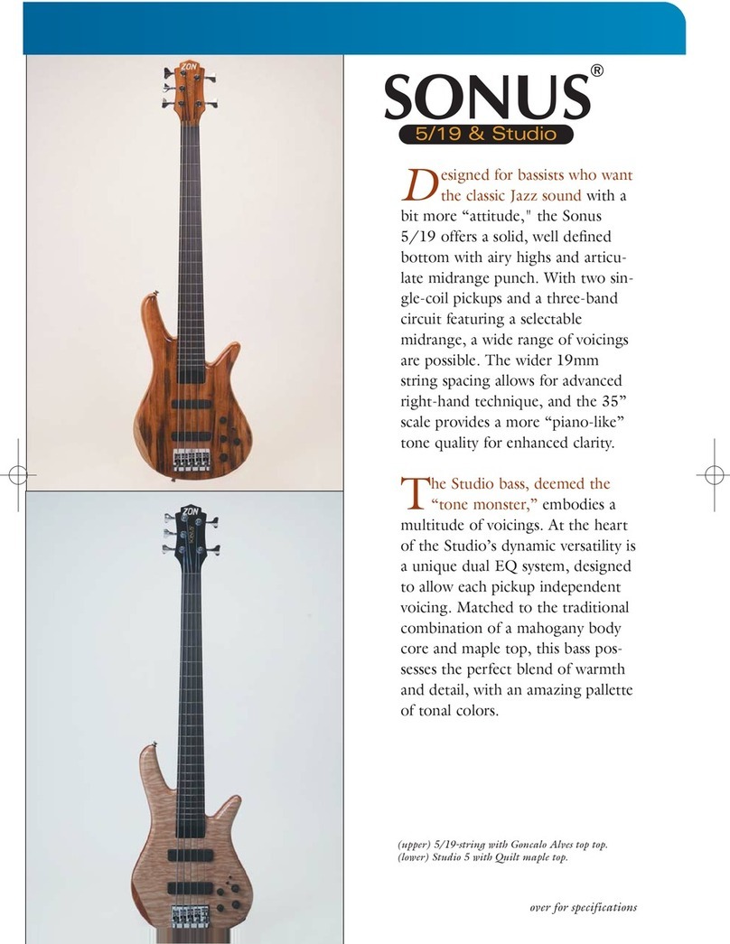 Zon Sonus Studio4 Manuel utilisateur