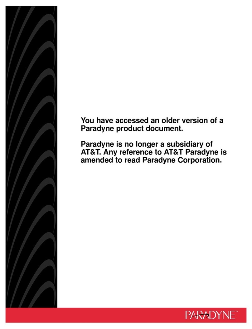 Paradyne COMSPHERE 3800PLUS Mode d’emploi