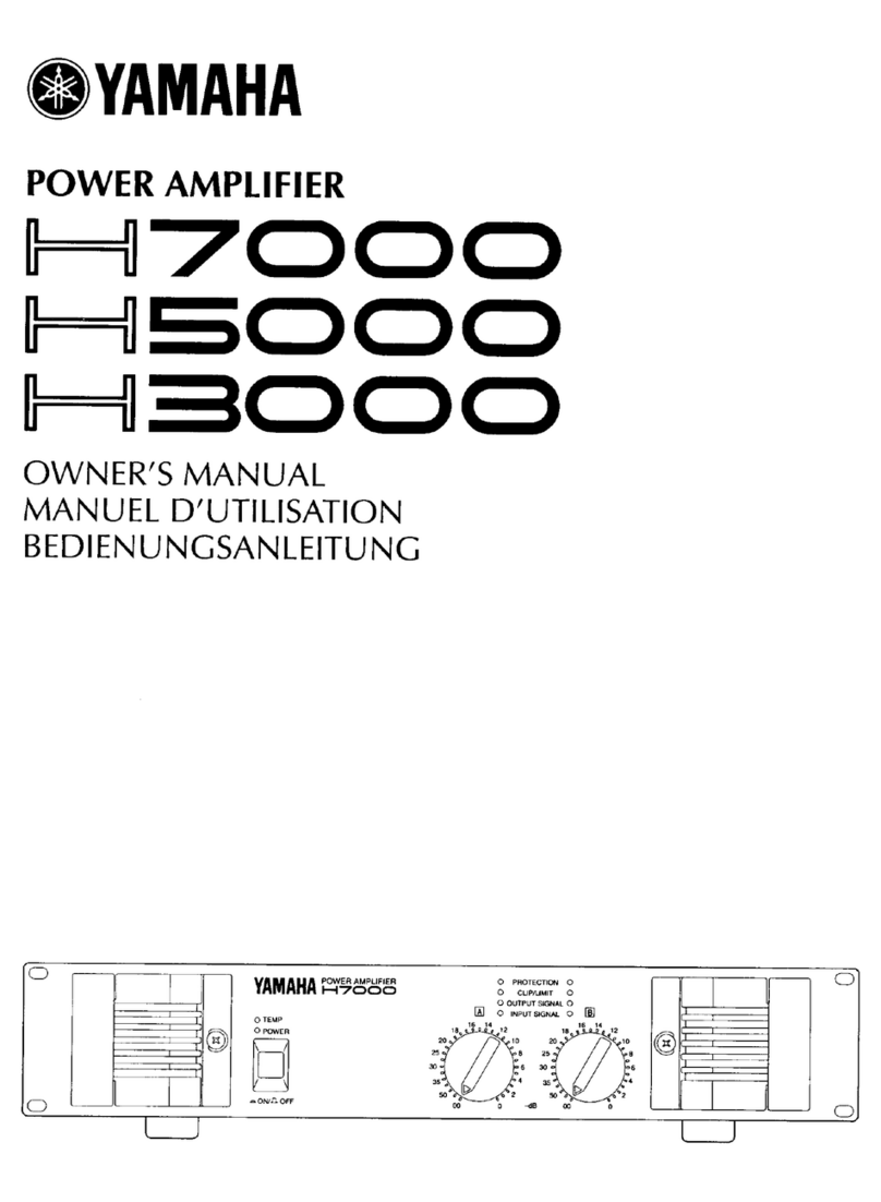 Yamaha H5000 Manuel utilisateur