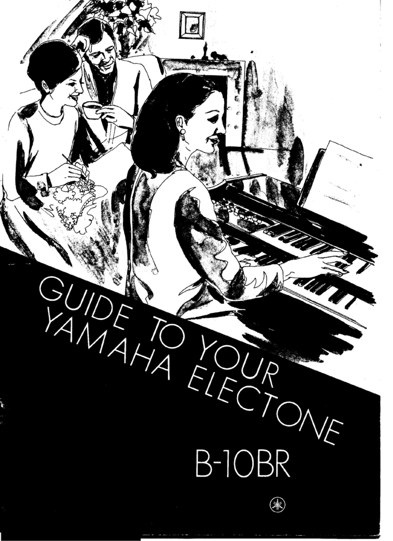 Yamaha Electone B-10BR Manuel utilisateur