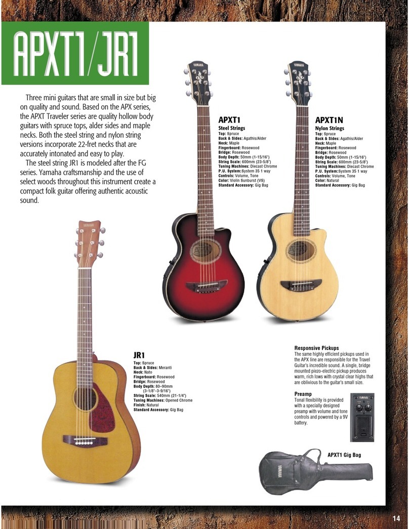 Yamaha APXT1 Manuel utilisateur Yamaha APXT1 Manuel utilisateur