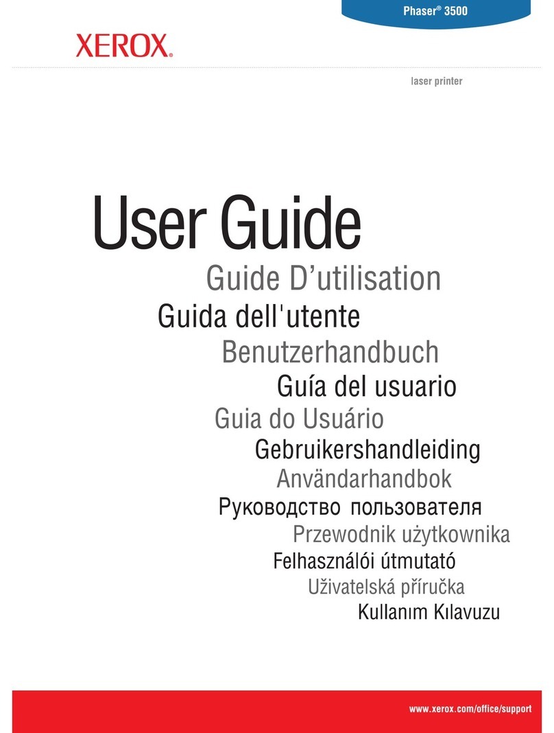Xerox PHASER 3500 Manuel utilisateur