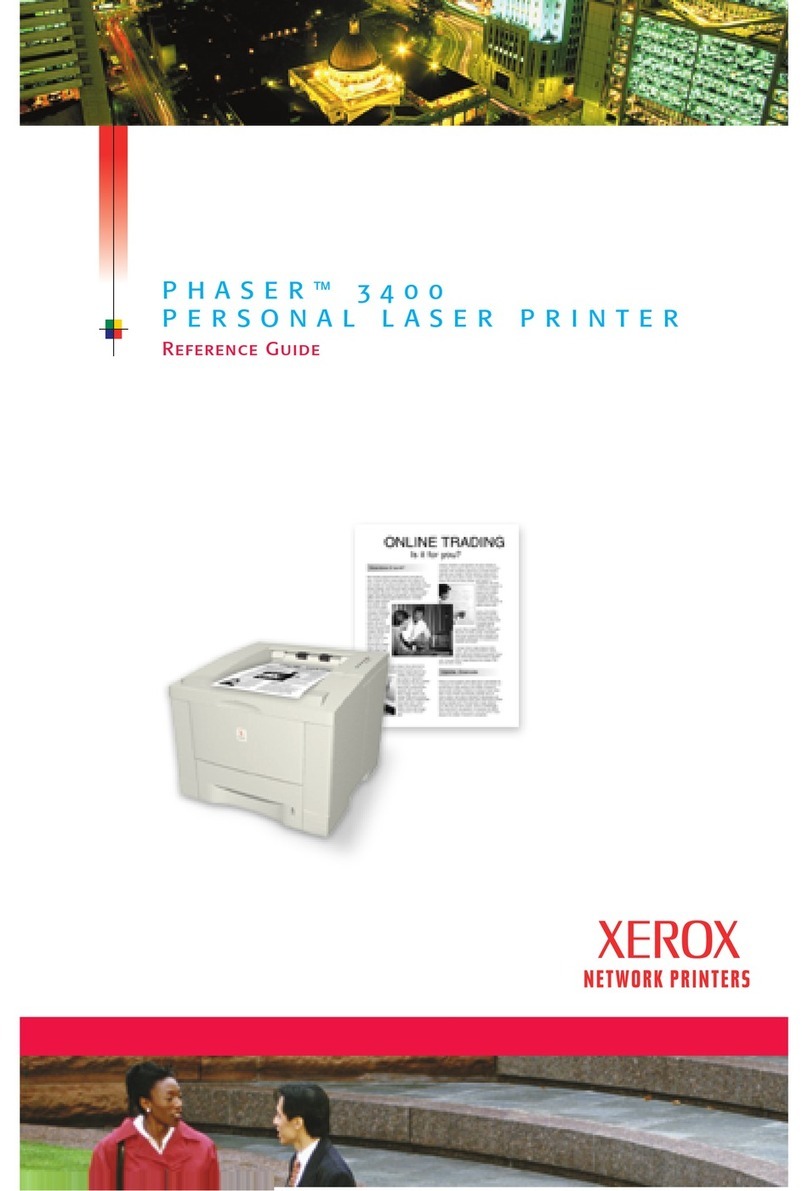 Xerox Phaser 3400 Manuel utilisateur