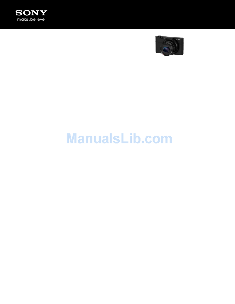 Sony DSC-RX100/B Manuel utilisateur