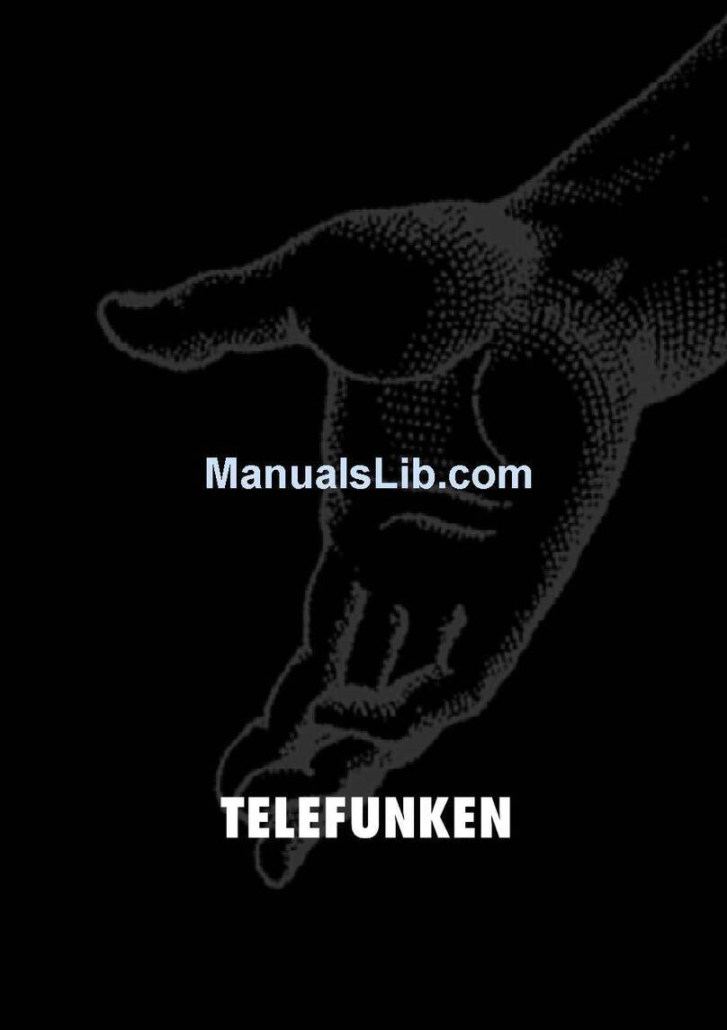 Telefunken Telefunken DF321E Manuel utilisateur