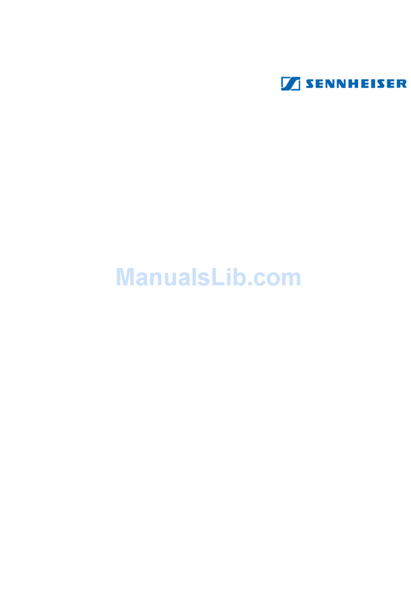 Sennheiser EVOLUTION WIRELESS G2 100 Manuel utilisateur