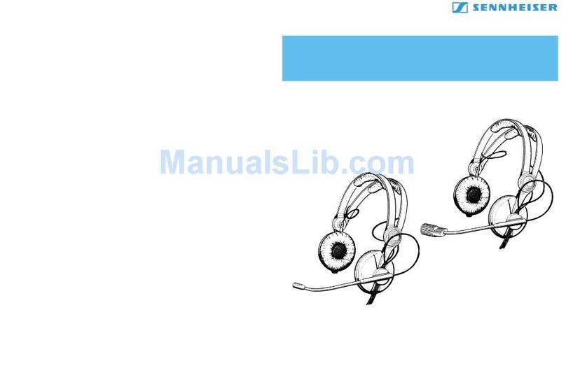 Sennheiser HMD 25-1 Manuel utilisateur