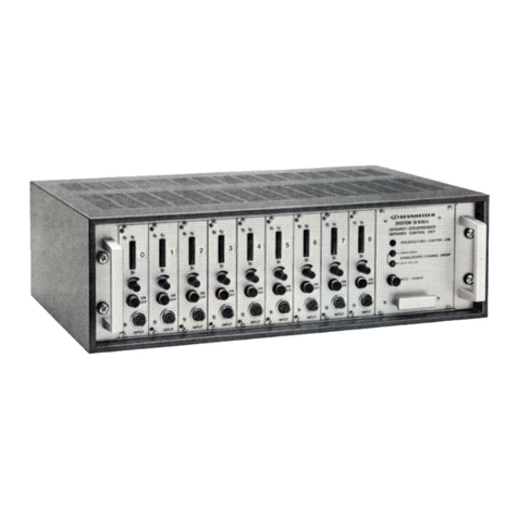 Sennheiser SI 1019 A Manuel utilisateur