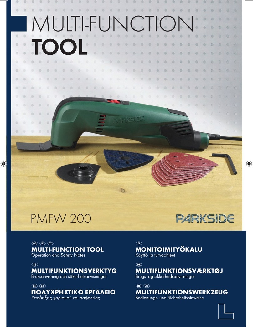 Parkside KH 3027 MULTI-FUNCTION TOOL Manuel utilisateur