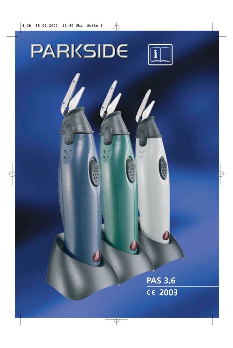 Parkside KH 3103 CORDLESS SCISSORS Manuel utilisateur