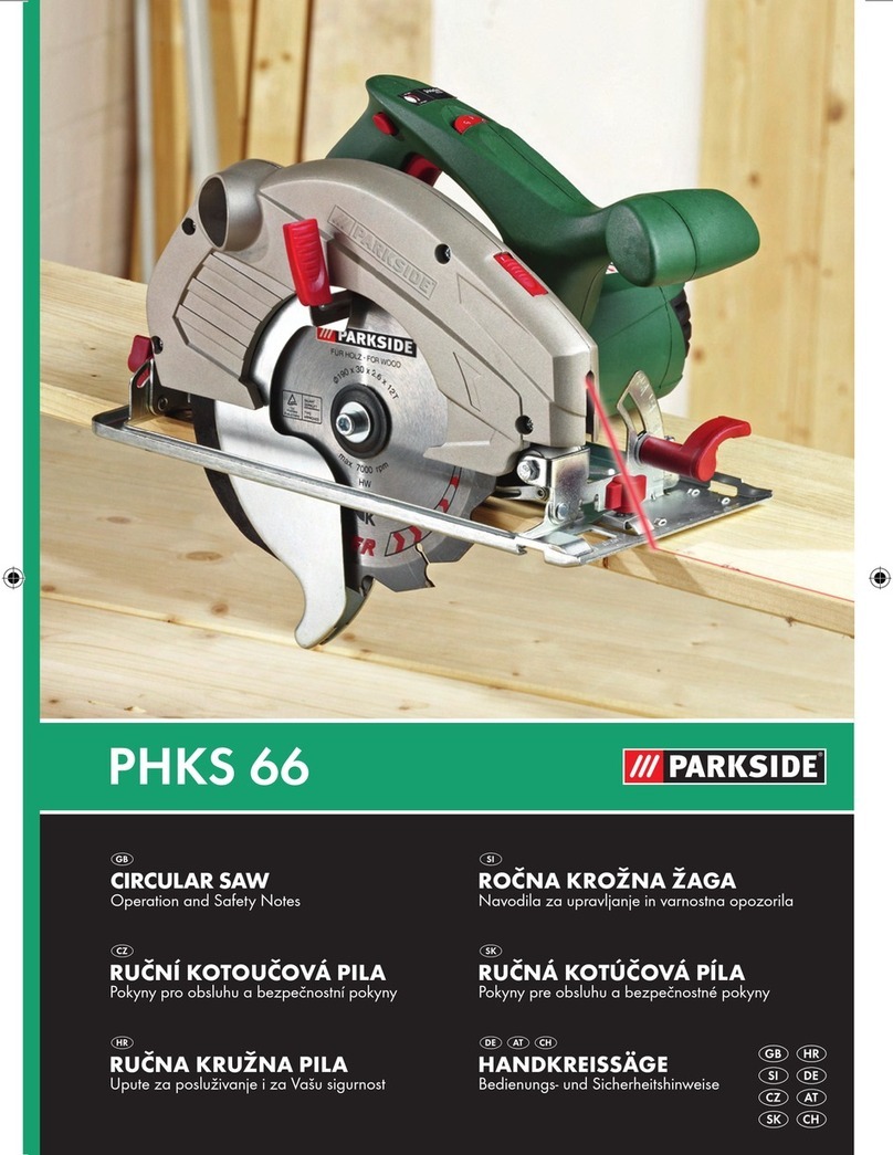 Parkside PHKS 66 Manuel utilisateur