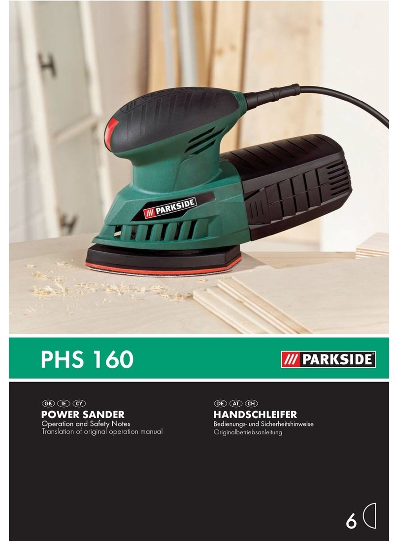 Parkside PHS 160 Manuel utilisateur