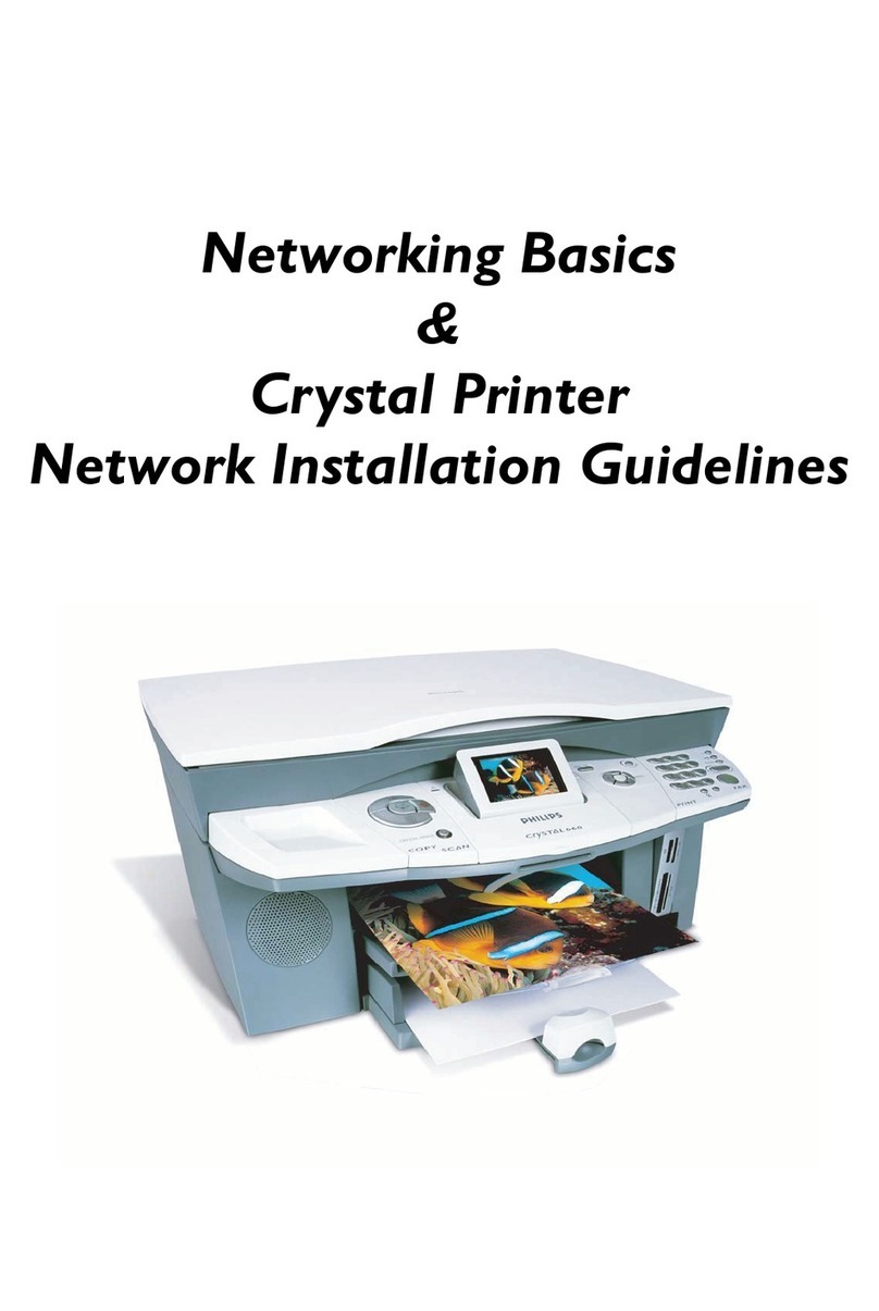 Philips CRYSTAL 650 - NETWORK Manuel utilisateur