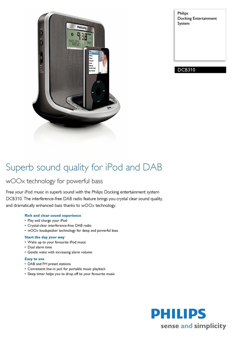 Philips dcb310 Manuel utilisateur