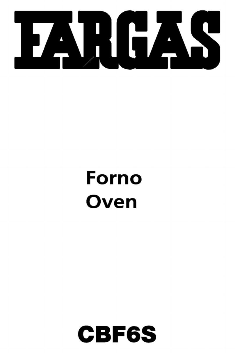Fargas CBF6S Manuel utilisateur