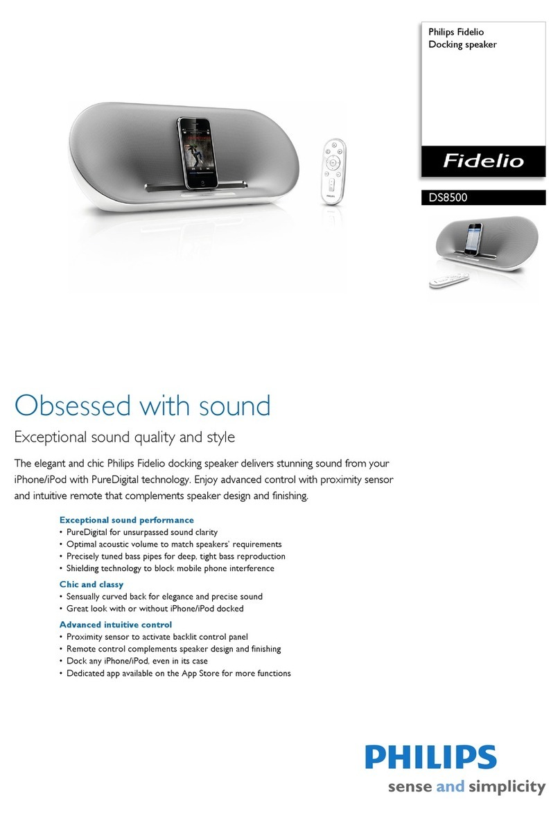 Philips DS8500 Manuel utilisateur Philips DS8500 Manuel utilisateur