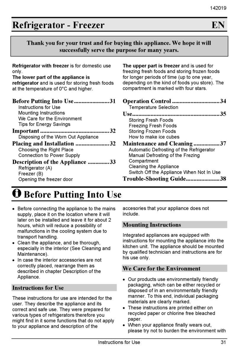 Smeg FI167A Manuel utilisateur