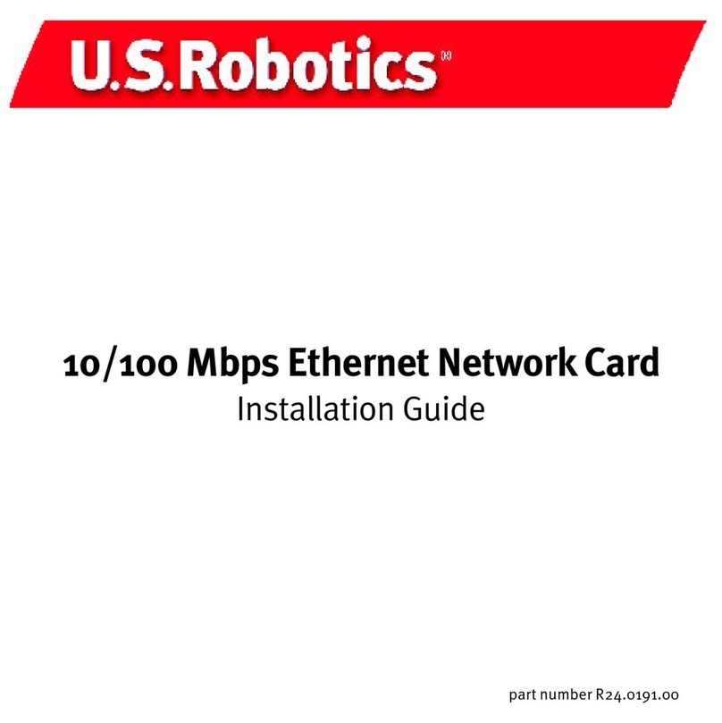 US Robotics USR997900 Manuel utilisateur