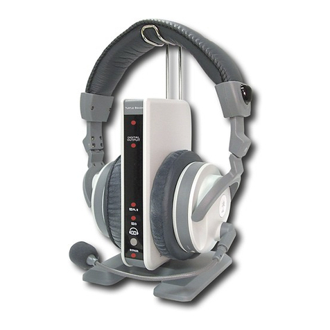 Turtle Beach Ear Force X4 Manuel utilisateur