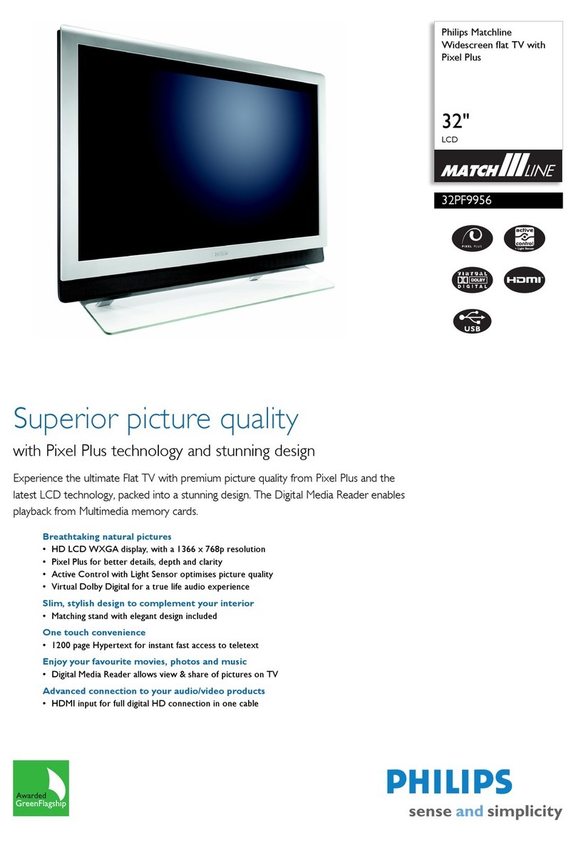 Philips 32PF9956 Manuel utilisateur