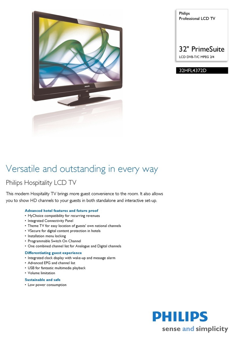 Philips PrimeSuite 32HFL4372D Manuel utilisateur