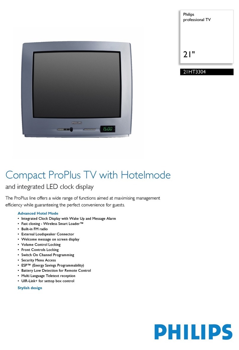 Philips 21HT3304 Manuel utilisateur